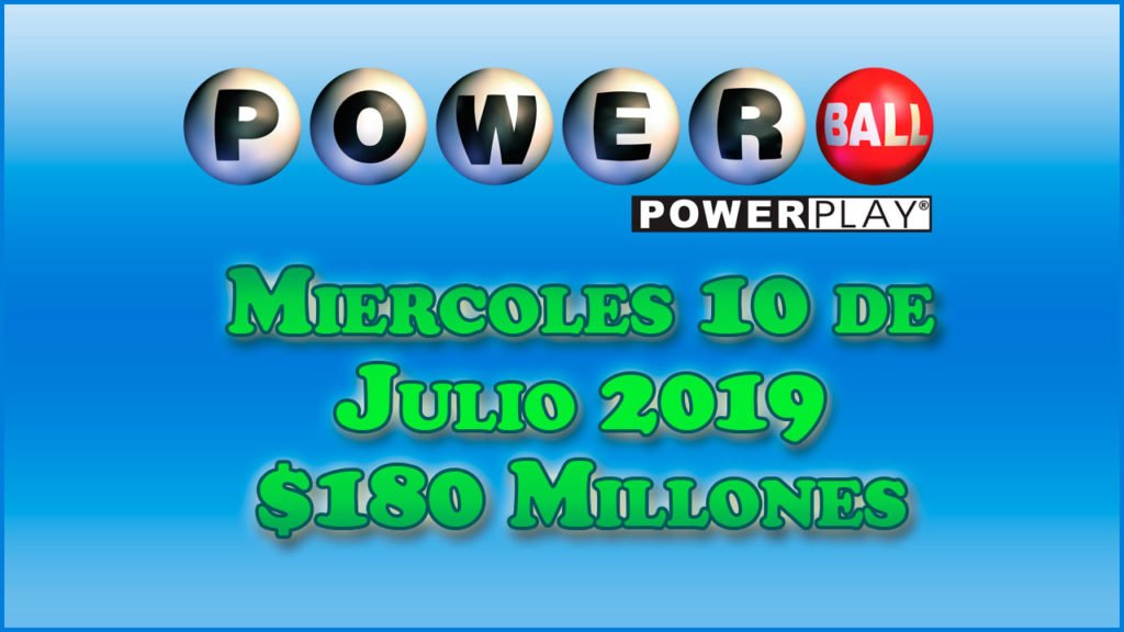 Resultados Powerball 10 de Julio del 2019