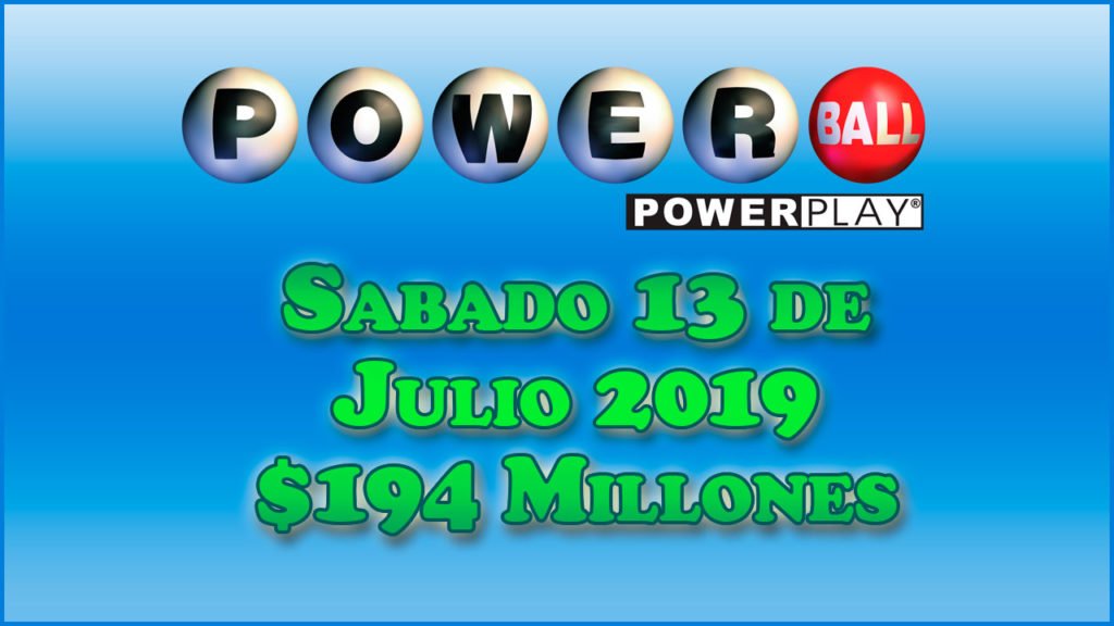 Resultados Powerball 13 de Julio del 2019