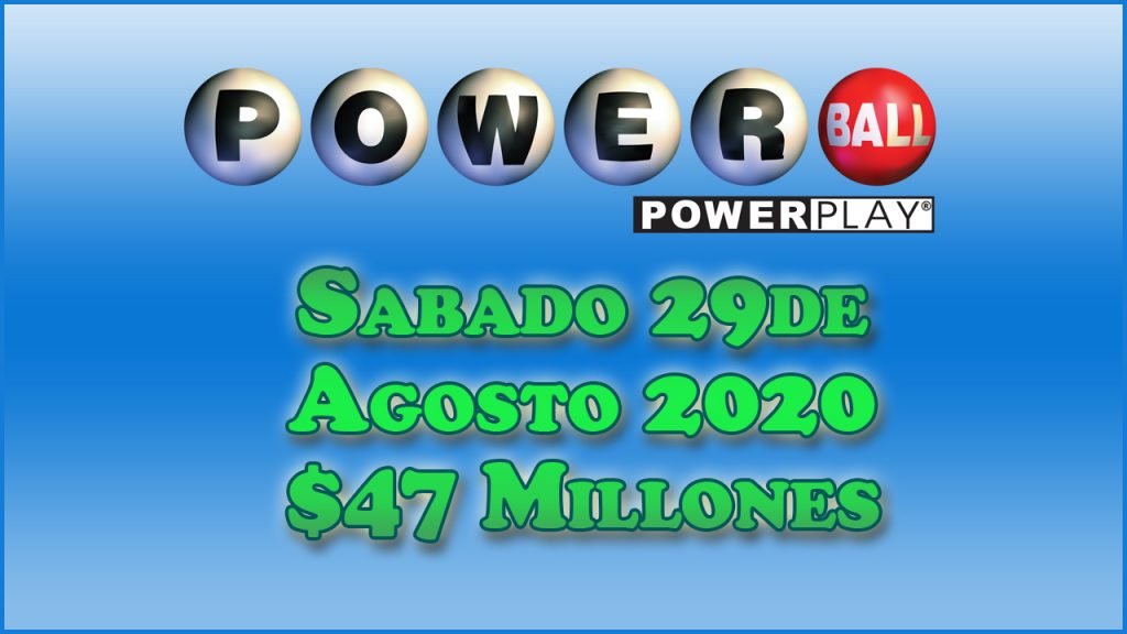 Resultados Powerball 29 de agosto 2020